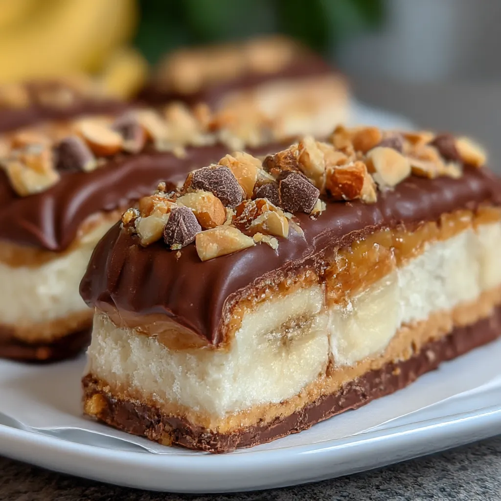 Frozen Banana Snickers