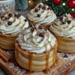 Gingerbread Latte Mousse Domes