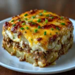 Ground Beef and Potatoes Casserole