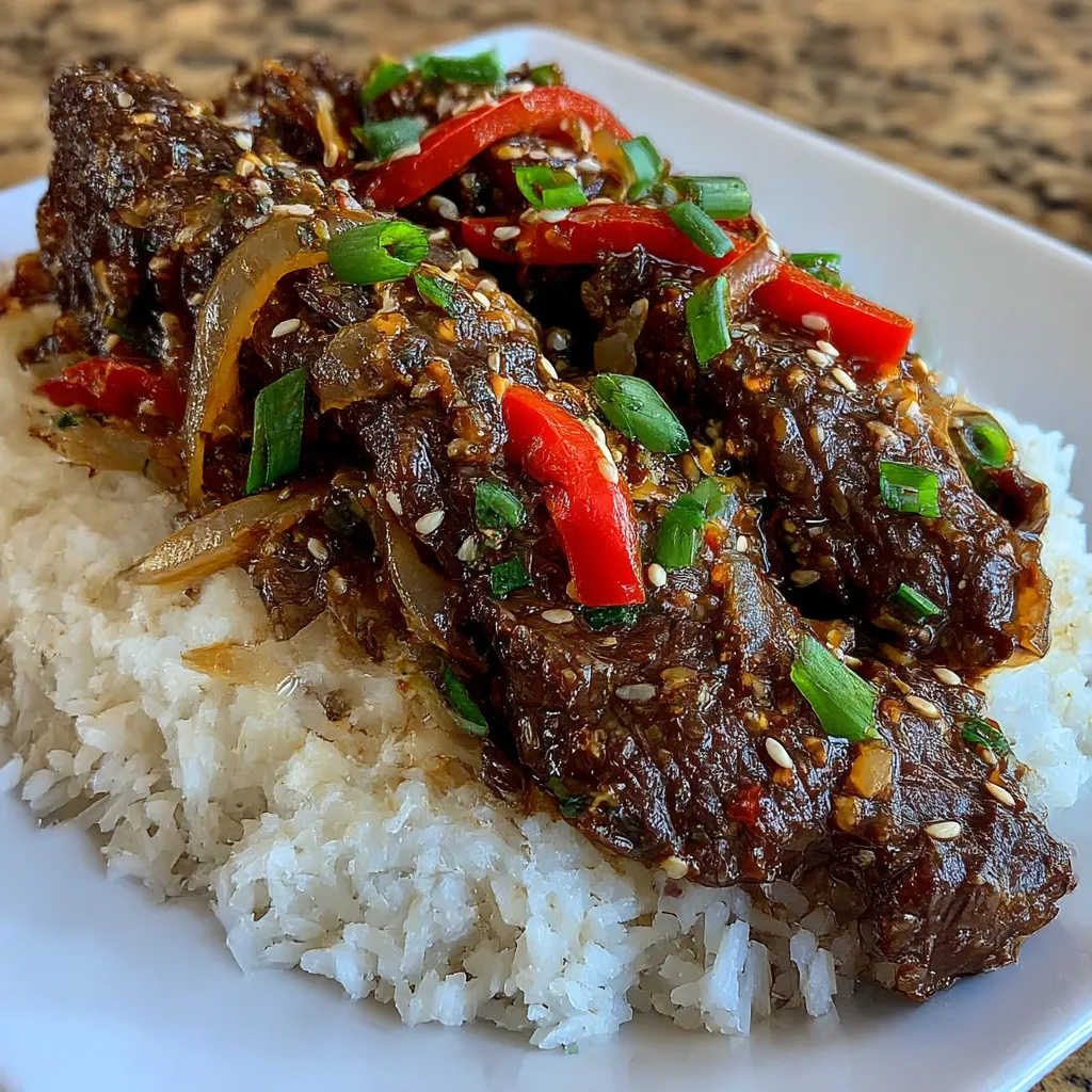 Healthy Crock Pot Korean Beef