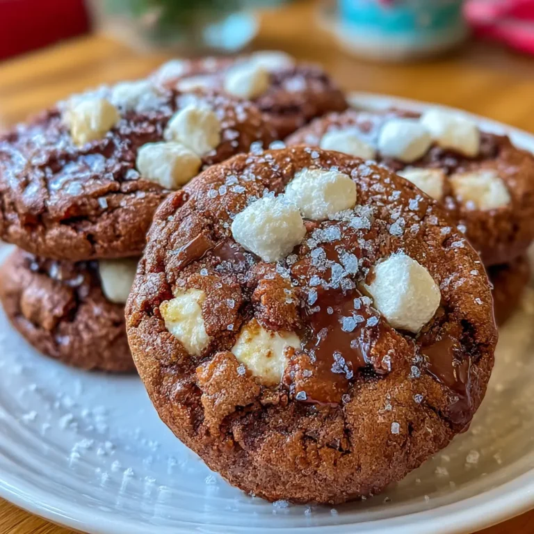Hot Chocolate Cookies