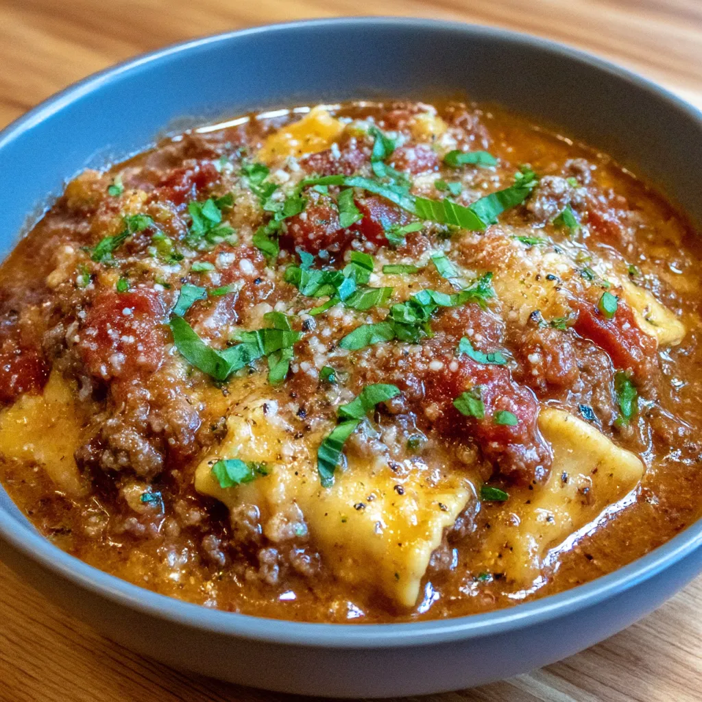 Lasagna Soup