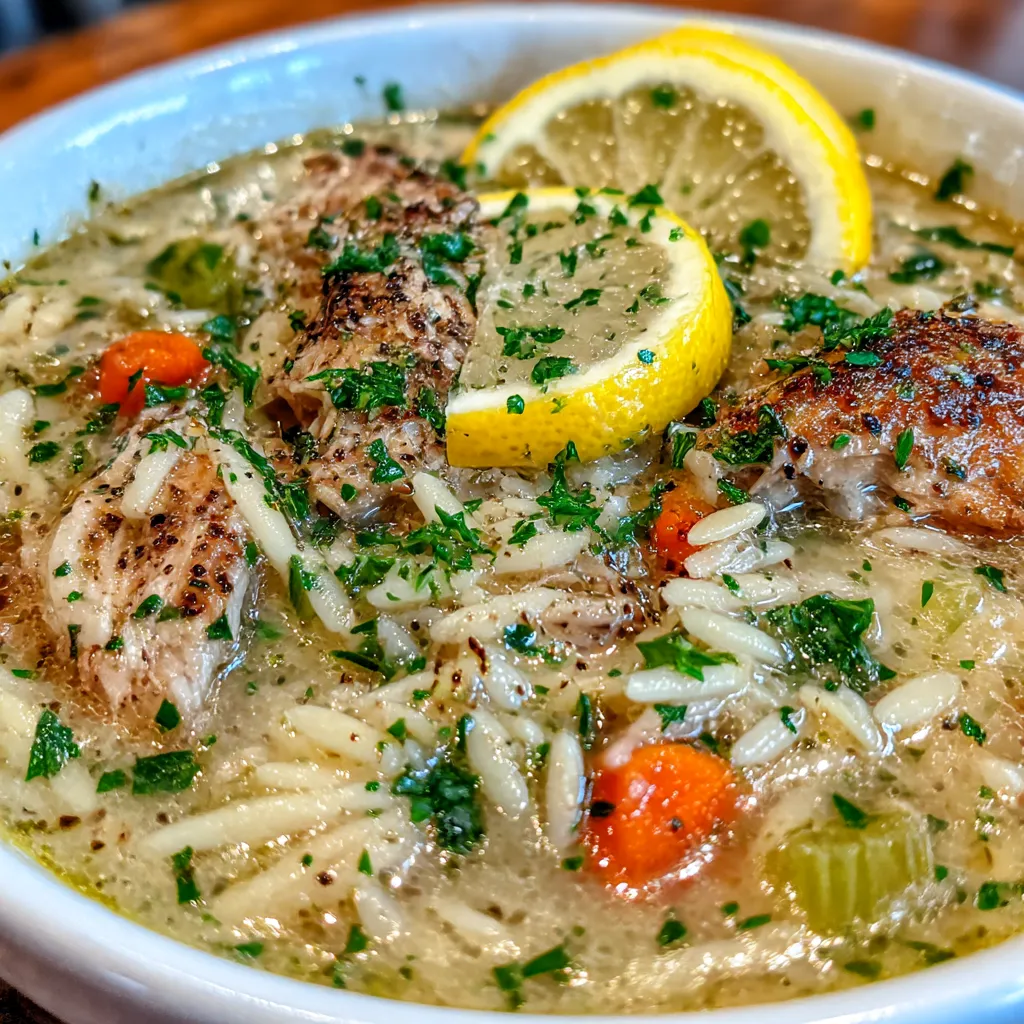 Lemon Chicken Orzo Soup offers 4 cozy bright hearty comfort 7 Lemon Chicken Orzo Soup