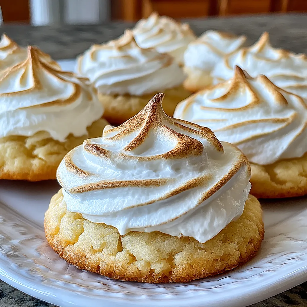 Lemon Meringue Pie Cookies