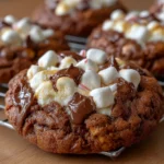 Marshmallow Hot Cocoa Surprise Cookies
