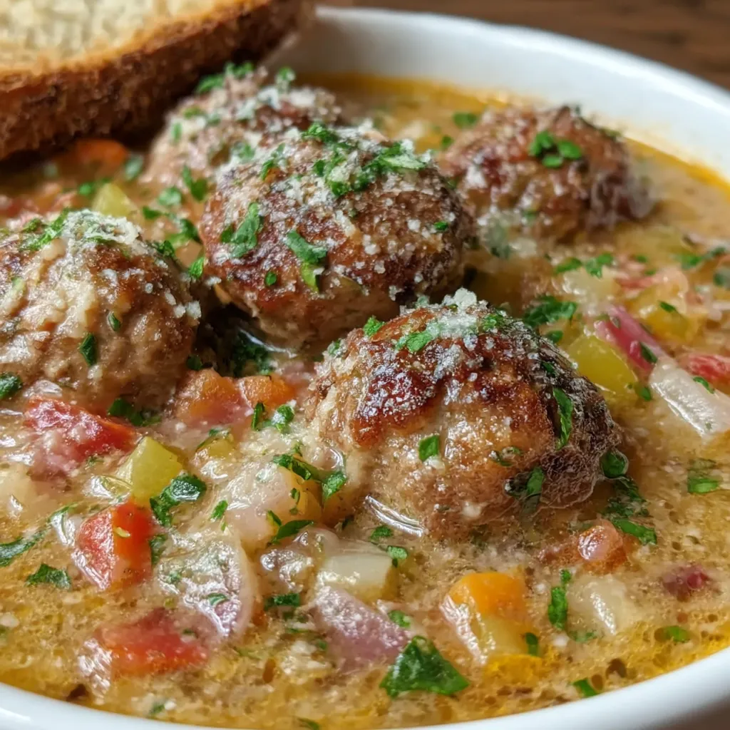 Meatball Soup Delivers Cozy Rich Irresistible Comfort 4. 6 Meatball Soup