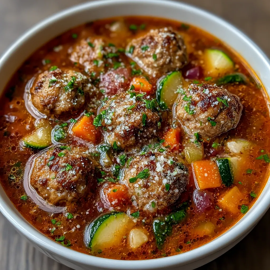 Meatball Soup Delivers Cozy Rich Irresistible Comfort 4. 7 Meatball Soup
