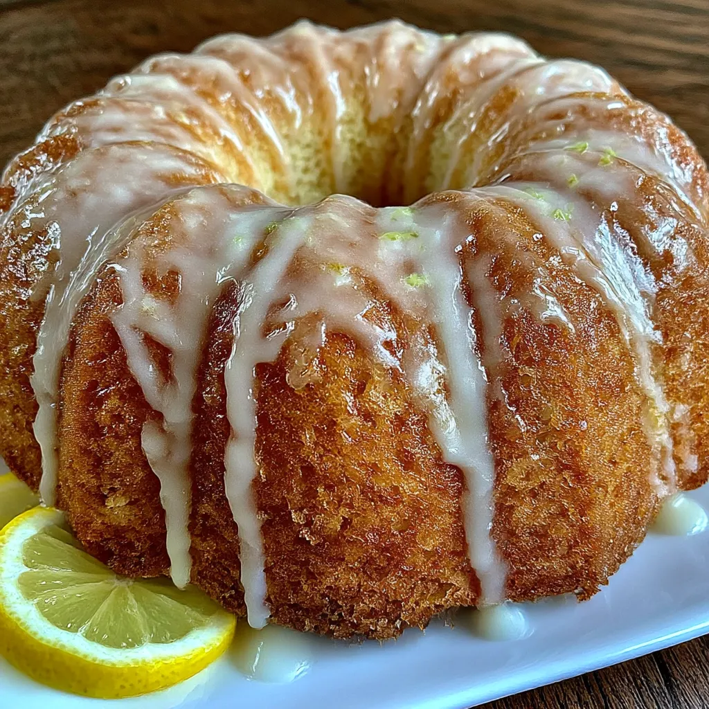 Moist Lemon Bundt Cake