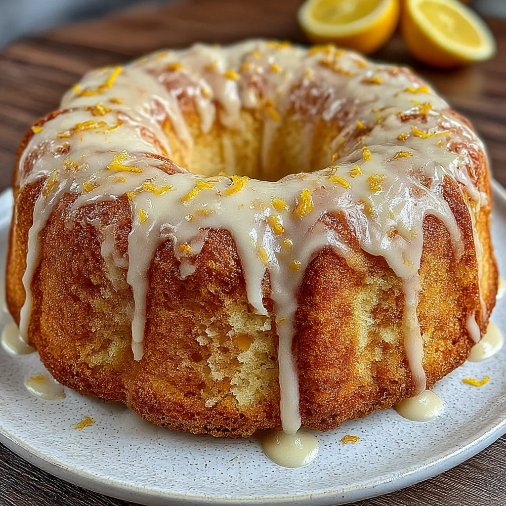 Moist Lemon Bundt Cake