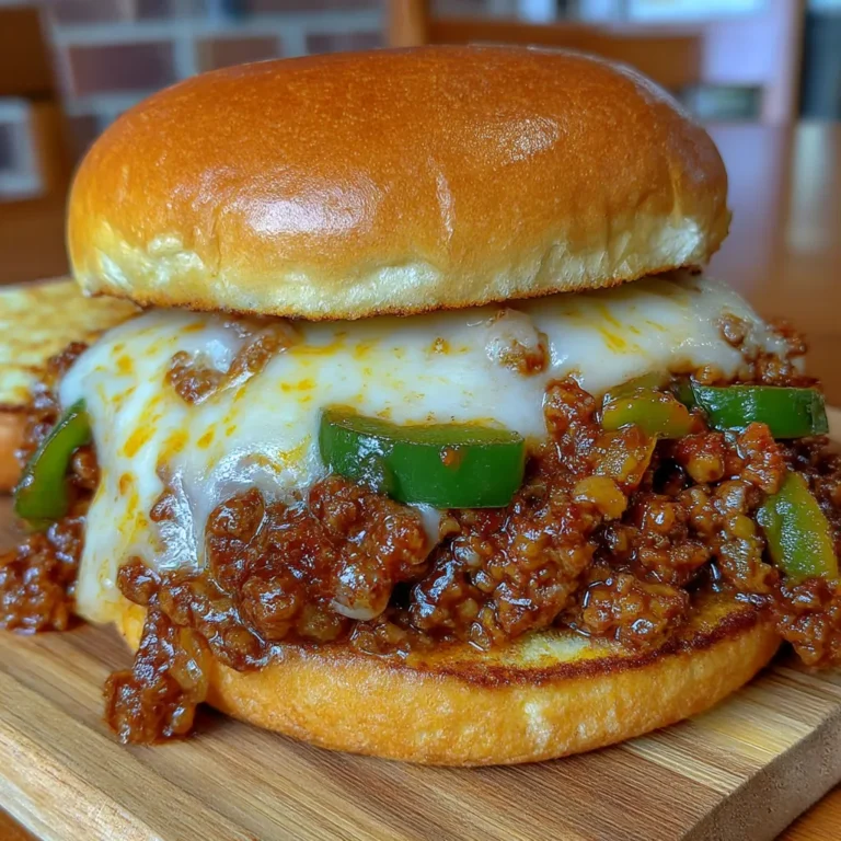 Philly Cheesesteak Sloppy Joes