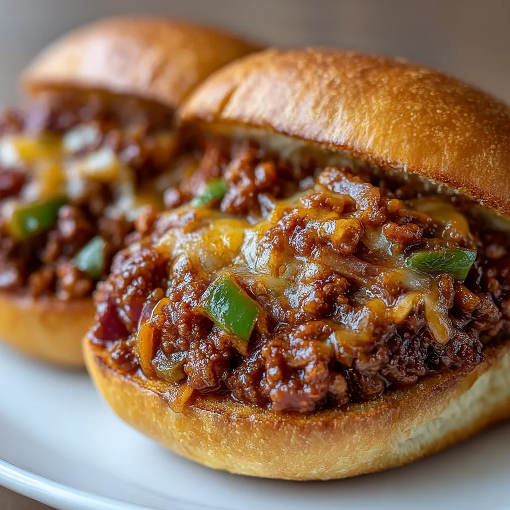 Philly Cheesesteak Sloppy Joes