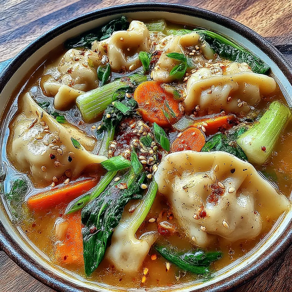 Potsticker Soup makes cozy, easy, delicious 25-min meals. 8 Potsticker Soup