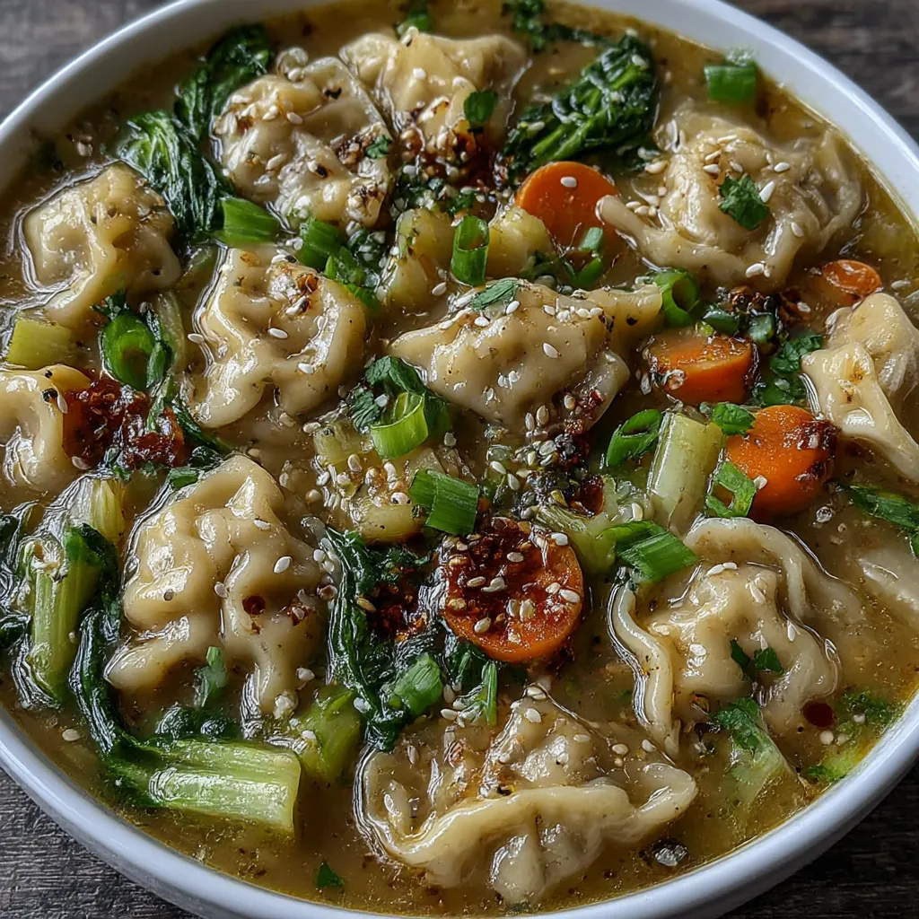 Potsticker Soup makes cozy, easy, delicious 25-min meals. 6 Potsticker Soup