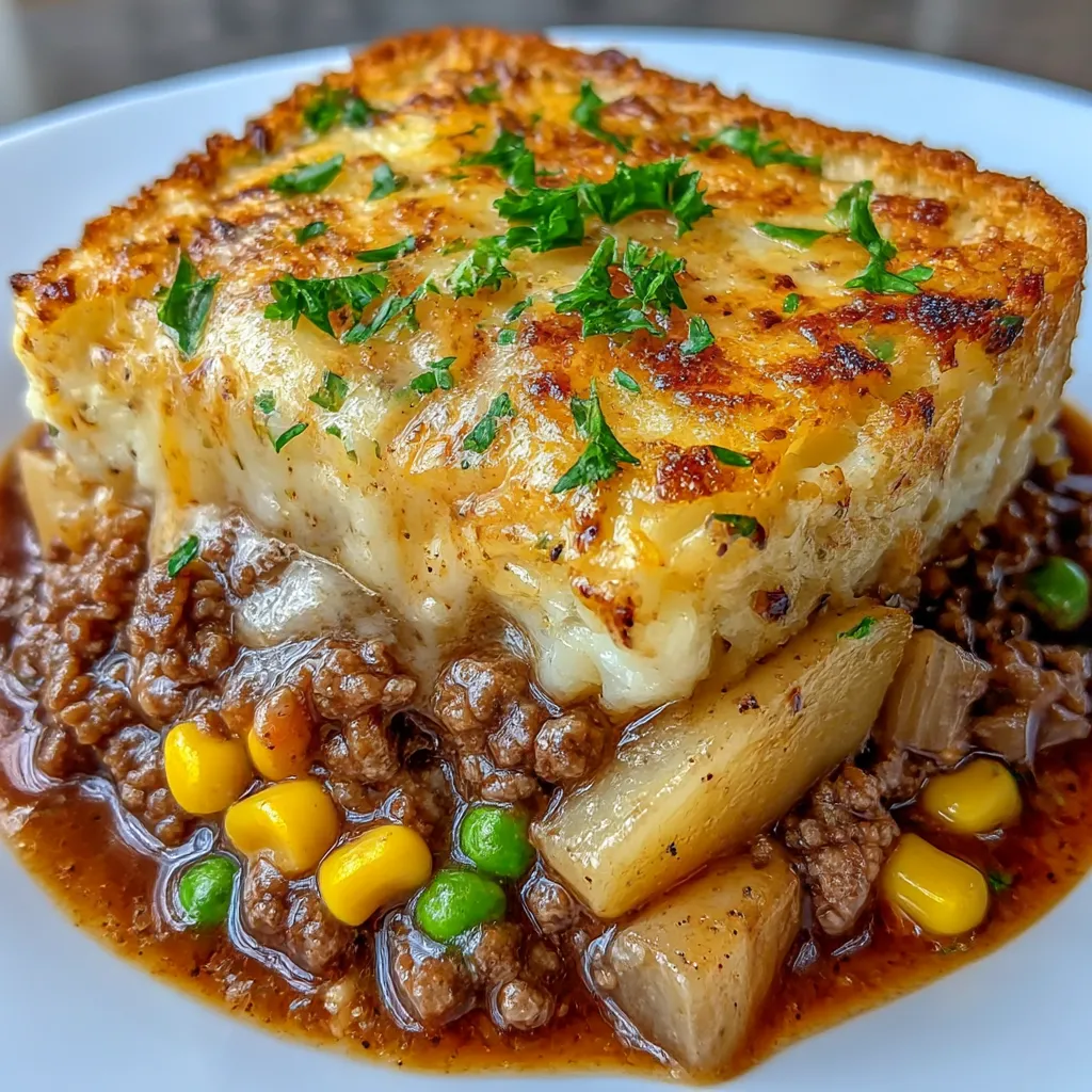 Protein Packed Shepherd’s Pie Soup