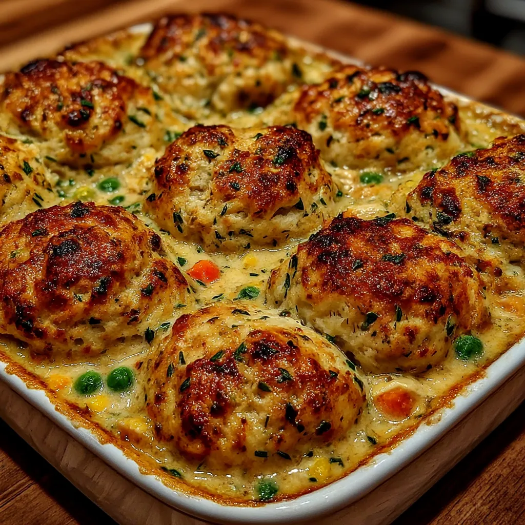 Red Lobster Biscuit Chicken Pot Pie 7-step creamy cozy yum. 7 Red Lobster Biscuit Chicken Pot Pie