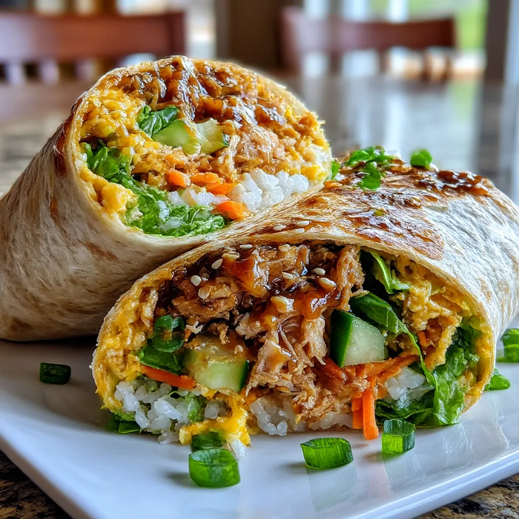 Teriyaki Chicken Wrap
