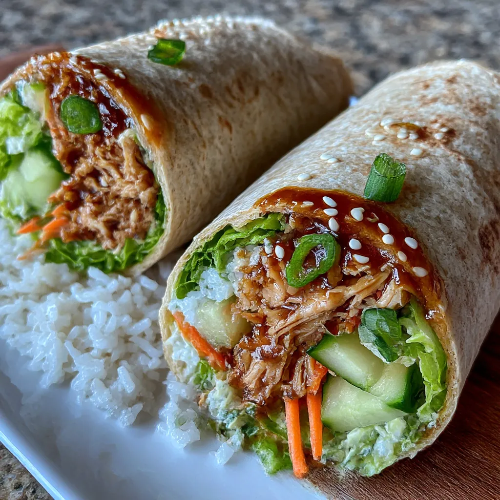 Teriyaki Chicken Wrap