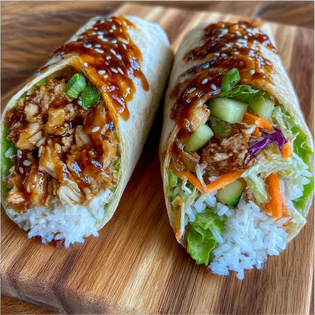 Teriyaki Chicken Wrap