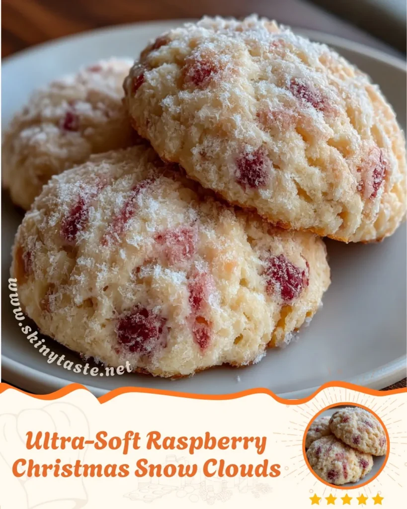 Ultra-Soft Raspberry Christmas Snow Clouds 6 Ultra-Soft Raspberry Christmas Snow Clouds