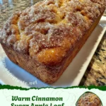 Warm Cinnamon Sugar Apple Loaf Soft Winter Slice The comforting aroma of apples, cinnamon, and warm sugar drifting from the oven is one of the greatest pleasures of winter baking. This Warm Cinnamon Sugar Apple Loaf Soft Winter Slice captures everything that feels cozy about cold-weather mornings and holiday afternoons. With its soft crumb, tender apple bits, and sparkling cinnamon-sugar crust, this loaf tastes like walking into a warm kitchen on a crisp December day. The texture is moist, plush, and delicately sweet, while the topping adds that irresistible crackle reminiscent of old-fashioned bakery loaves. If you’re searching for a seasonal quick bread that feels nostalgic, inviting, and incredibly easy to make, this recipe will quickly become a staple in your winter baking rotation. Why You’ll Love This Warm Cinnamon Sugar Apple Loaf This cinnamon apple loaf brings together the flavors we associate with winter comfort: apple, cinnamon, sugar, and a rich, tender crumb that’s soft enough to enjoy warm but sturdy enough to slice beautifully. The balance of flavor and texture is what makes this loaf so reliable and so beloved. A few key reasons this loaf stands out: Soft, moist crumb without being heavy. The oil and milk in the batter help create a tender texture that stays moist for days. Crunchy cinnamon-sugar top. As the loaf bakes, the topping melts, caramelizes, and sets into a sweet crust that contrasts perfectly with the soft interior. Simple, accessible ingredients. Everything in the recipe is pantry-friendly and budget-friendly. No fancy mixers or specialty ingredients needed. Perfect winter flavor profile. Apples and cinnamon are timeless cold-weather flavors that feel warm and comforting. Extremely versatile. Easy to adapt with nuts, spices, dried fruit, glazes, or even conversions into muffins. Great for gifting, brunch, or afternoon coffee. This loaf looks beautiful, travels well, and tastes even better the next day. Beginner-friendly. If you’re new to baking, this is a foolproof recipe that yields impressive results. Freezer-friendly and meal-prep friendly. You can bake the loaf, freeze slices, and enjoy homemade quick bread anytime. Ingredients List This recipe uses straightforward ingredients, but each one contributes to the loaf’s overall flavor and texture. Quality matters, especially with the apples, which bring natural sweetness and moisture. Main Ingredients 2 cups all-purpose flour 3/4 cup granulated sugar 2 teaspoons baking powder 1/2 teaspoon ground cinnamon (in the batter) 1/2 cup vegetable oil (or any neutral oil) 2 large eggs 3/4 cup milk 1 cup diced apples (peeled and diced small) 1/4 cup granulated sugar (for topping) 1 teaspoon ground cinnamon (for topping) Ingredient Notes & Ideal Choices Flour: Standard all-purpose flour gives the loaf structure while still allowing for a tender crumb. Avoid bread flour, which can create a tough texture. Sugar: White sugar keeps the crumb light, clean, and fragrant. Brown sugar can be substituted but will darken the loaf and create a deeper caramel flavor. Apples: Choose firm apples that hold shape while baking. Honeycrisp, Fuji, Granny Smith, and Pink Lady are excellent options. Oil: Oil keeps the loaf soft longer than butter and mixes easily. However, butter can be used for a richer flavor. Milk: Whole or 2% milk works best for moisture and tenderness. Cinnamon: Use high-quality ground cinnamon for maximum warmth. Saigon cinnamon gives a stronger, sweeter punch. Optional Add-Ins & Ingredient Swaps This loaf is extremely adaptable. These additions and substitutions allow you to tailor the flavor profile to different seasons, diets, or preferences. Add 1/2 cup chopped pecans or walnuts for added crunch. Add 1/3 cup raisins or dried cranberries for sweet-tart pops of flavor. Replace 1/4 cup of milk with sour cream or Greek yogurt for a more tender crumb. Add a teaspoon of vanilla extract or maple extract. Substitute half the sugar with brown sugar for a deeper caramel-like flavor. Use applesauce in place of half the oil for a lighter version. Swap the cinnamon-sugar topping for a streusel crumb topping. Use almond milk for a dairy-light version. Add a pinch of nutmeg or clove for a more spiced winter loaf. Make it gluten-free using a 1:1 gluten-free baking blend. Step-by-Step Instructions This loaf is incredibly simple to make, but technique matters when creating an even crumb and ensuring the topping stays beautifully crisp. Preheat the oven to 350°F (175°C). Grease a 9×5-inch loaf pan well. For easiest removal, line with parchment paper and let the edges hang over. Mix the dry ingredients. In a medium bowl, whisk together the flour, sugar, baking powder, and cinnamon until fully combined. This helps prevent pockets of dry ingredients. Prepare the wet ingredients. In a separate bowl, whisk the eggs until lightly beaten. Add the oil and milk, whisking until smooth and cohesive. Combine wet and dry. Pour the dry mixture into the wet ingredients. Fold gently with a spatula, mixing only until no dry streaks remain. Overmixing will lead to a dense loaf. Add the apples. Fold in the diced apples, distributing them evenly throughout the batter so each slice has tender apple bites. Transfer to the loaf pan. Pour batter into the prepared pan and smooth the top. Prepare the topping. Mix the 1/4 cup granulated sugar and 1 teaspoon ground cinnamon. Sprinkle generously over the top. Bake for 50–60 minutes. The loaf is done when the top springs back lightly, a toothpick tests clean, or the center reaches about 205°F internally. Cooling. Let the loaf cool in the pan for 10–15 minutes, then remove and transfer to a wire rack to finish cooling. Serve warm or at room temperature. Pro Tips for Perfect Results Every Time Use small, evenly cut apple pieces. Larger pieces will create heavy wet spots; smaller pieces integrate smoothly. Measure flour correctly. Spoon it into the cup and level it off to avoid packing in too much. Avoid overmixing. Once the flour goes in, fold gently until just combined. Place pan in the center of the oven. This allows the loaf to rise evenly. Tent with foil if needed. If the topping browns too quickly, place a piece of foil loosely on top. Use parchment for clean removal. The topping can make the loaf fragile on top, so this helps preserve its shape. Let it rest before slicing. Slicing while too warm may cause crumbling. Weigh ingredients for best results. Flour in particular can vary widely by volume. Serving Suggestions This loaf is versatile enough to serve in a variety of settings throughout the winter season. Warm a slice and spread with butter or cinnamon-honey butter. Serve alongside a latte, hot cocoa, or spiced chai. Pair with scrambled eggs for a sweet-savory weekend breakfast. Add to a holiday brunch board with fruit and whipped ricotta. Top with vanilla ice cream and caramel sauce for dessert. Toast lightly for a caramelized, crisp-edged treat. Serve with apple compote or cinnamon-maple whipped cream. Include in a holiday gift basket with homemade jams or tea. Delicious Variations 1. Autumn Harvest Apple Loaf Add dried cranberries, chopped walnuts, and a dash of nutmeg for a fall-inspired upgrade. 2. Cinnamon Streusel Apple Bread Replace the topping with a crumb mixture of butter, brown sugar, flour, and cinnamon for a bakery-style loaf. 3. Maple Apple Loaf Add 2 tablespoons maple syrup to the batter and drizzle with maple glaze after cooling. 4. Caramel Apple Loaf Swirl caramel sauce into the batter before baking for a dessert-style loaf. 5. Apple Almond Loaf Add almond extract and top with sliced almonds before baking. 6. Apple Pie Spice Loaf Use apple pie spice instead of cinnamon for a warm, rounded flavor. 7. Brown Sugar Cinnamon Apple Loaf Swap all topping sugar for brown sugar for a deeper color and flavor. Storage & Reheating Room Temperature Store loaf in an airtight container for up to 2 days. The topping stays crisp and the crumb stays moist. Refrigerator Lasts up to 5 days; allow slices to come to room temperature before serving. Freezer Wrap slices individually in plastic wrap, then place in a freezer-safe container. Freezes up to 3 months. Reheat Options Microwave a slice for 10–15 seconds. Warm in a toaster oven at 325°F for 5 minutes for a crisp-topped slice. Reheat whole loaf wrapped in foil at 300°F for 10–12 minutes. Extra Section: The Science Behind a Perfect Quick Bread Quick breads like this cinnamon apple loaf rely on a combination of chemical leavening, liquid content, fat, and sugar balance to create the ideal crumb. Baking powder performs most of the lift, and its reaction is triggered by the moisture and heat. Oil creates tenderness, and sugar helps retain moisture throughout the baking process. Apples contribute both moisture and structure, but if cut too large they can weigh the loaf down. Cinnamon not only adds flavor but enhances the perception of sweetness without needing to increase sugar content. Understanding this chemistry helps ensure success every time you bake. Extra Section: Choosing the Best Apples for Baking Not all apples behave the same in the oven. Firm, slightly tart apples hold their structure best and balance the sweetness of the loaf. Honeycrisp, Fuji, Gala, Granny Smith, and Pink Lady varieties are excellent options. Softer apples like Red Delicious can collapse into mush, altering the loaf’s moisture and texture. Peel the apples to avoid chewy skins and dice into evenly sized cubes for uniform distribution. The fresher the apple, the juicier the result, so if your apples are extra juicy, lightly pat them dry before folding into the batter. FAQs Can I use whole wheat flour? Yes, but replace only half the all-purpose flour or the loaf may become dense. Can I use almond or oat milk? Yes, almond milk works perfectly. Oat milk adds slight sweetness. Can I double this recipe? Absolutely. Bake in two loaf pans or convert to a 9×13 pan and reduce baking time. Why did my loaf sink? This can happen if the loaf is underbaked, if the oven temperature is too low, or if too much liquid was added. Can I turn this recipe into muffins? Yes! Bake at 350°F for 18–22 minutes. Final Thoughts This Warm Cinnamon Sugar Apple Loaf Soft Winter Slice is everything a winter baked good should be—simple, aromatic, comforting, and irresistibly delicious. With its soft crumb, tender apple pieces, and sparkling cinnamon-sugar crust, it brings warmth to any cold day. Whether it’s part of a weekend brunch spread, an afternoon coffee treat, or wrapped up as a thoughtful homemade gift, this loaf is a guaranteed crowd-pleaser. Try it once, and it will become a recipe you look forward to making every winter.