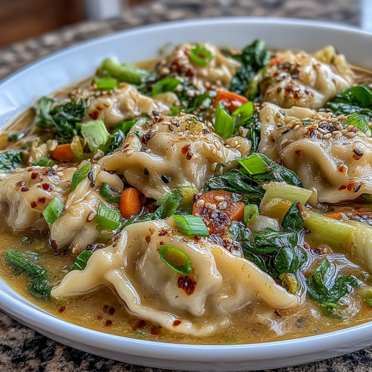 Quick and Delicious Potsticker Soup