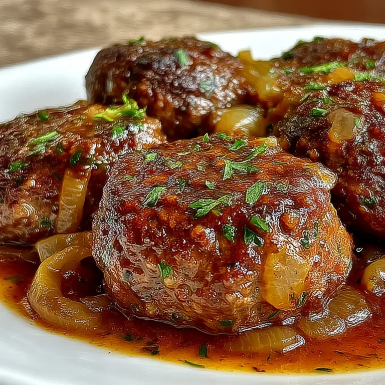 Amish Hamburger Steak Bake
