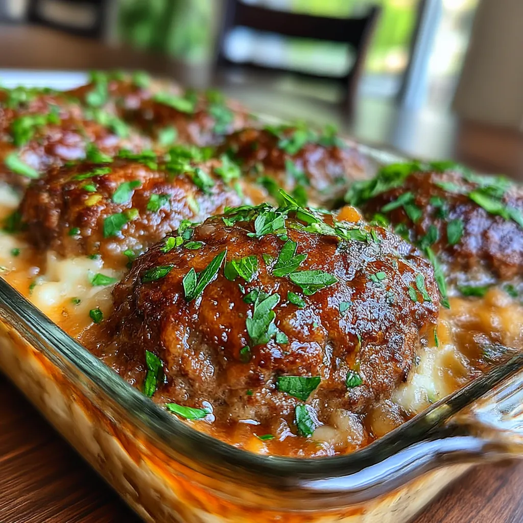 Amish Hamburger Steak Bake
