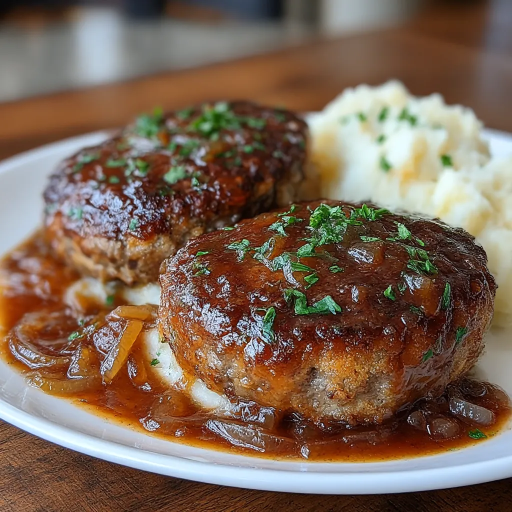 Amish Hamburger Steak Bake