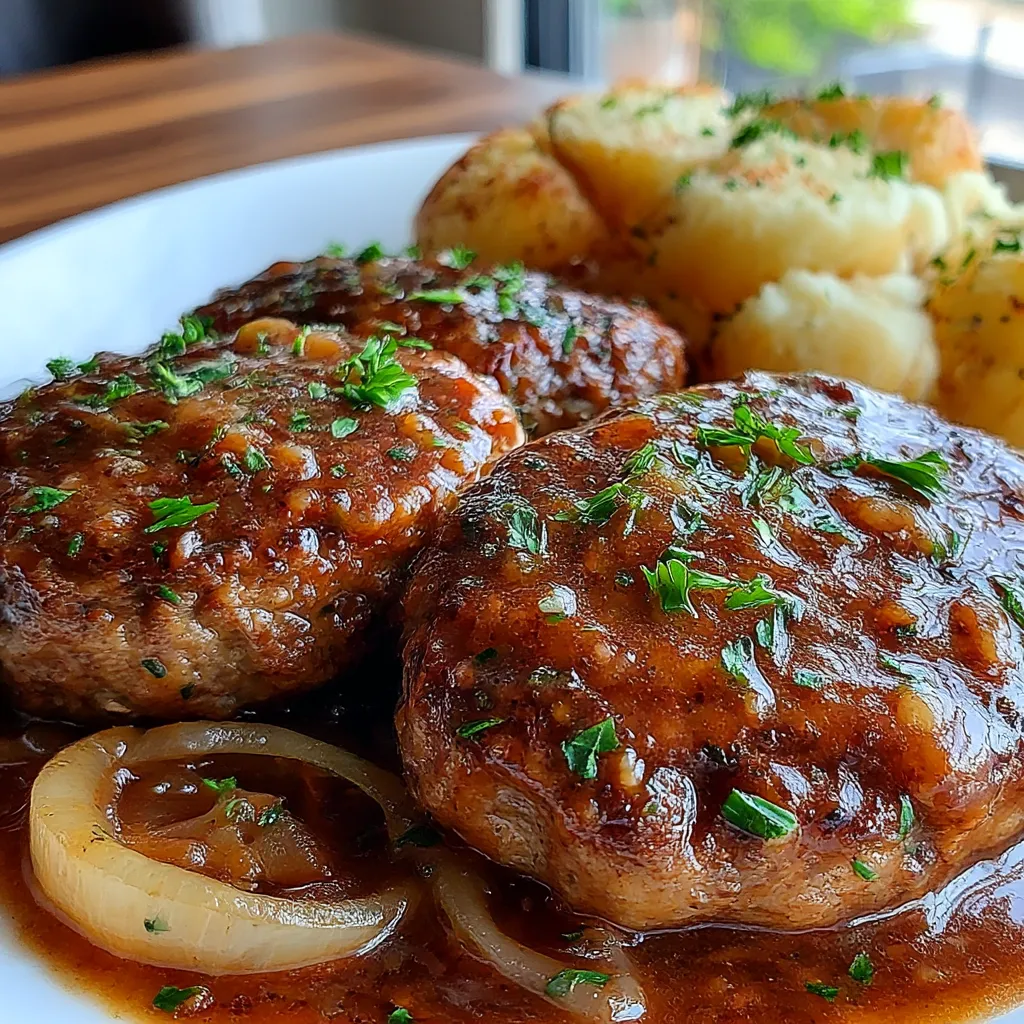 Amish Hamburger Steak Bake