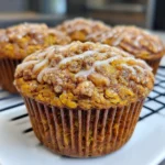 Apple Cinnamon Red Lentil Muffins