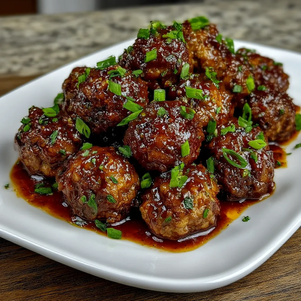 Asian Meatballs Crockpot Recipe