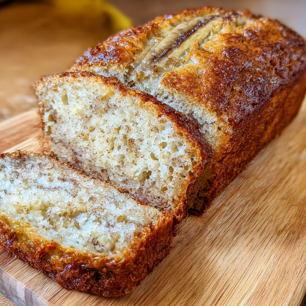 Banana Cinnamon Soft Tea Loaf 5 Banana Cinnamon Soft Tea Loaf
