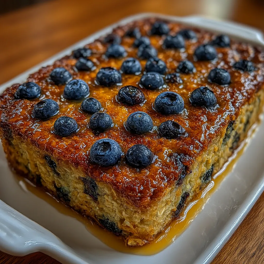 Blueberry Breakfast Bake