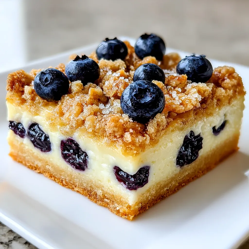 Blueberry Cream Cheese Bars