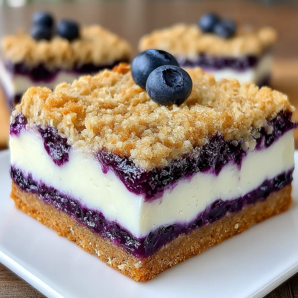 Blueberry Cream Cheese Bars