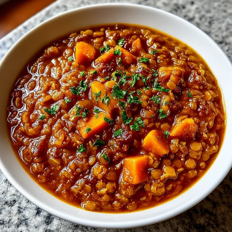 Carrot Lentil Soup