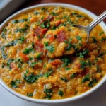 Cauliflower Red Lentil Soup