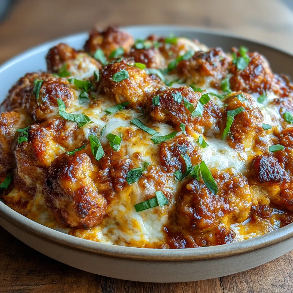 Cottage Cheese Chicken Parm Bowl
