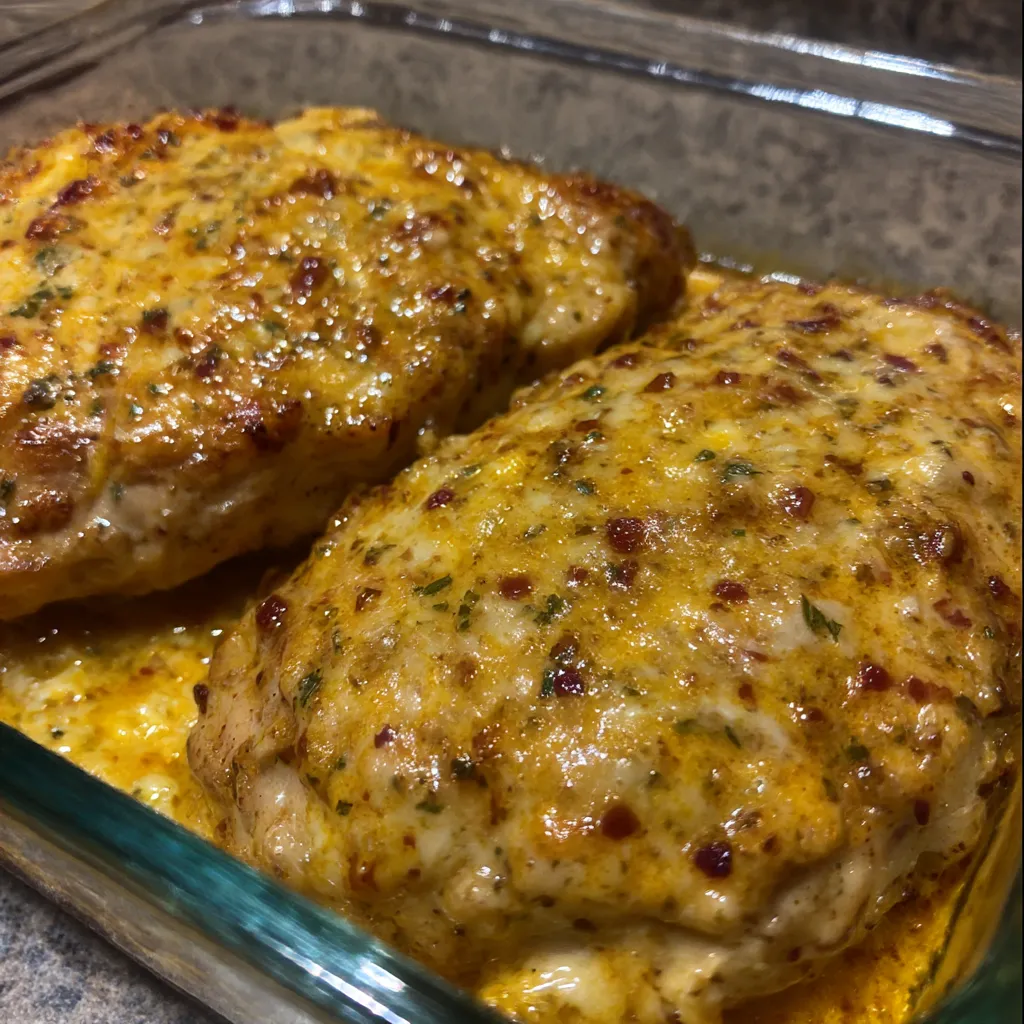 Cottage Cheese Sweet Heat Firecracker Chicken Bake