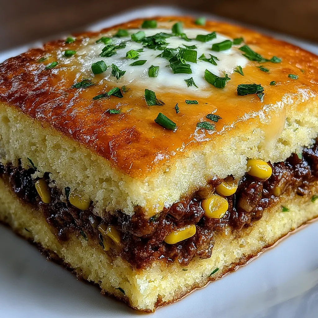 Cowboy Cornbread Casserole
