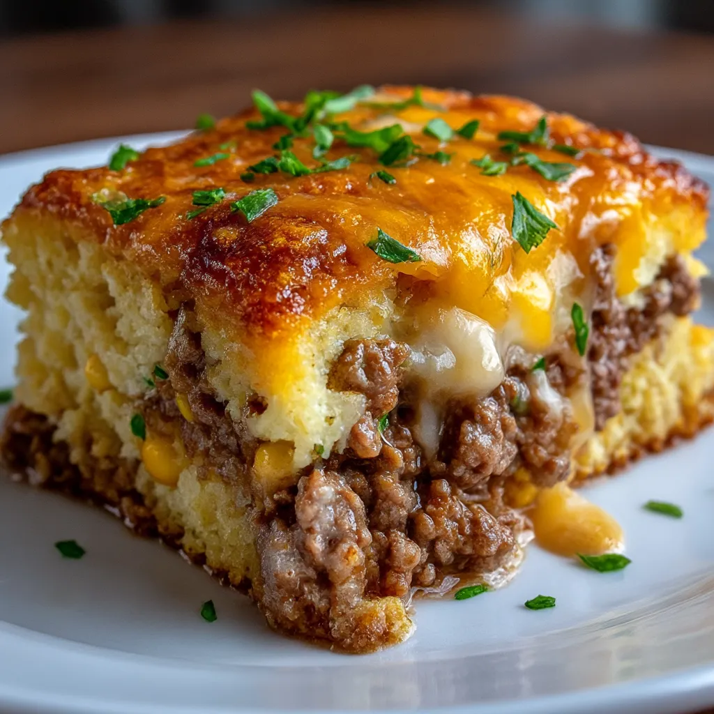 Cowboy Cornbread Casserole