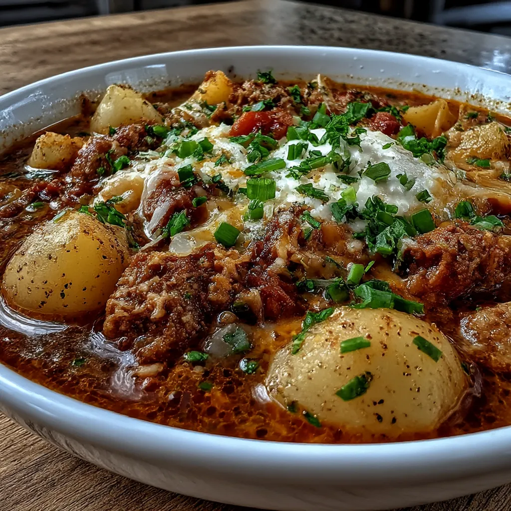 Cozy Crockpot Potato Soup with Sausage