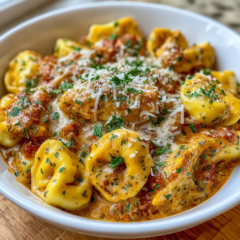 CrockPot Chicken Tortellini