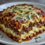 Crockpot Ravioli Lasagna