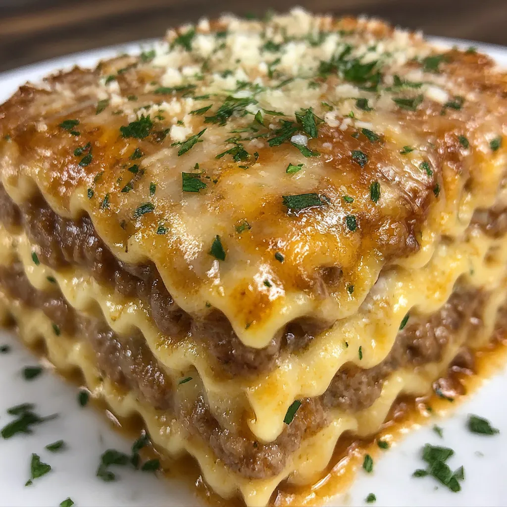 Crockpot Ravioli Lasagna