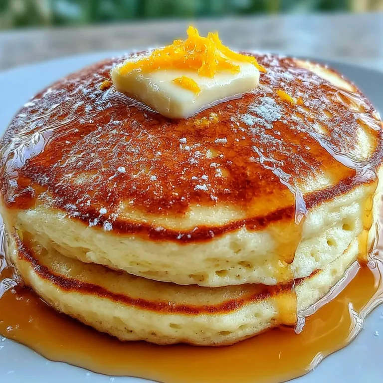 Easy Orange Pancakes
