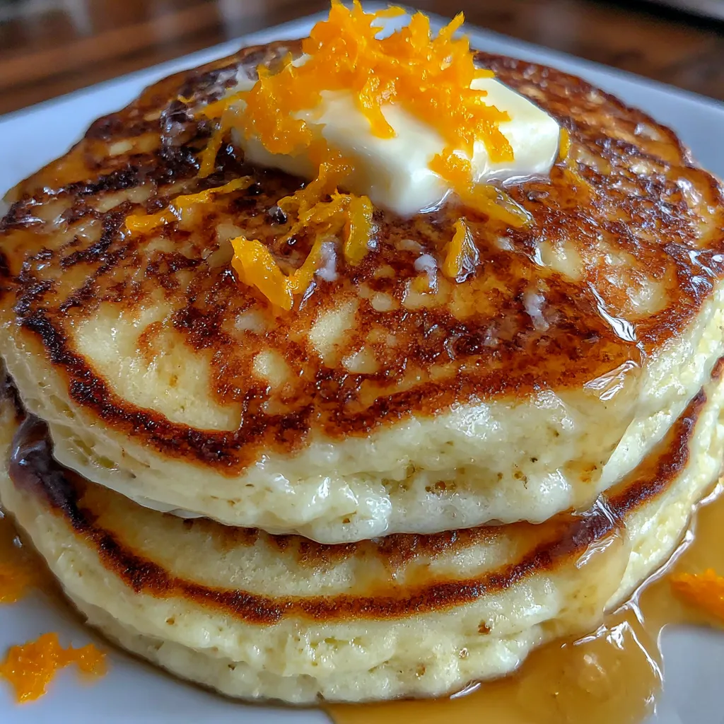 Easy Orange Pancakes