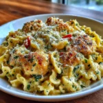 Easy Parmesan Chicken Pasta