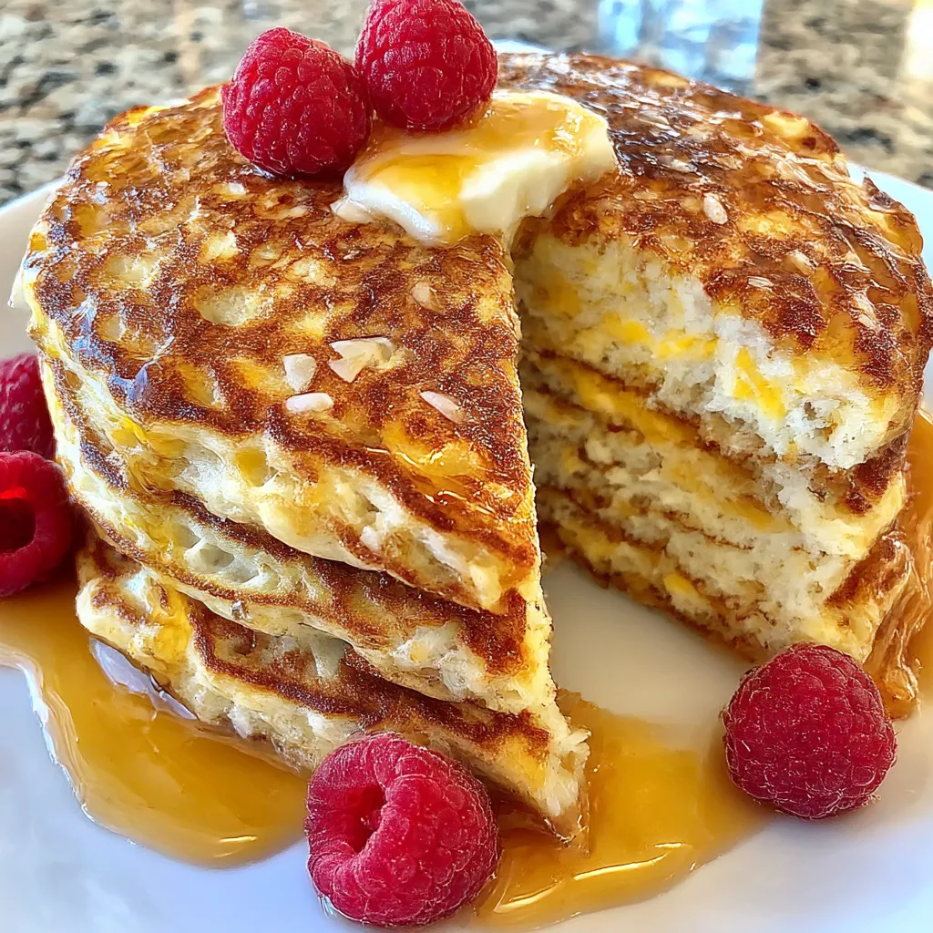 Fluffy Greek Yogurt Protein Pancakes