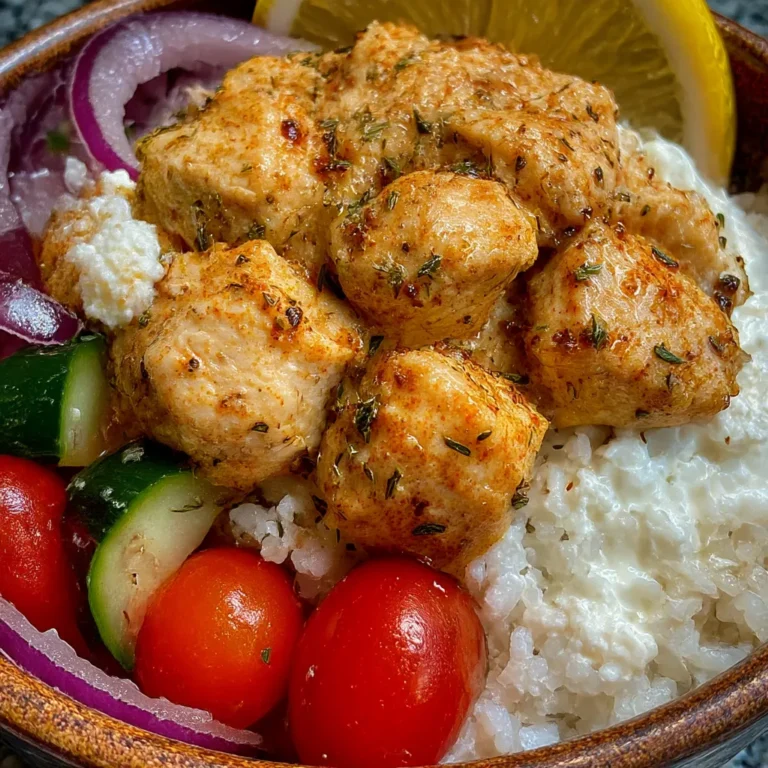 Greek Chicken Bowls